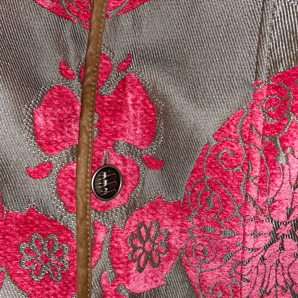 Khangura Tapestry Reversible Jacket Sz M - Picture 8 of 9